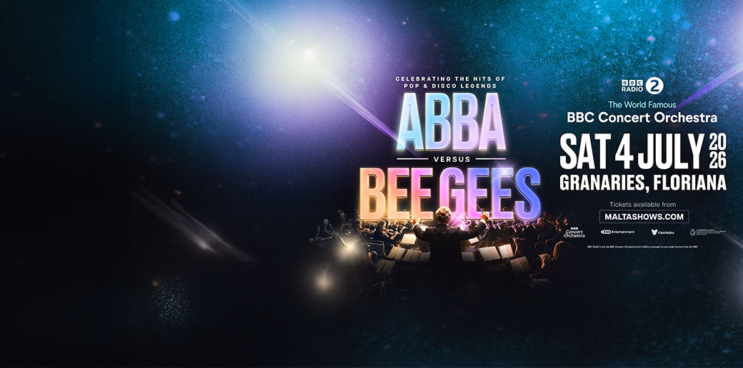 BBC Concert Orchestra — ABBA versus Bee Gees · Saturday 4 July 2026, The Granaries, Floriana