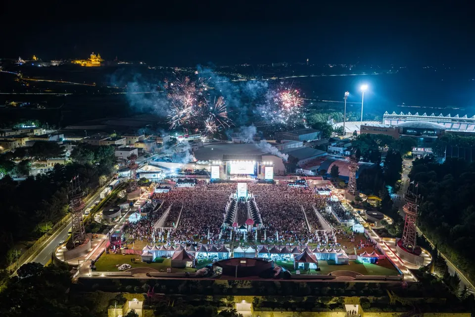 Summerdaze Day 1 Drone Shot